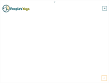 Tablet Screenshot of peoplesyoga.org